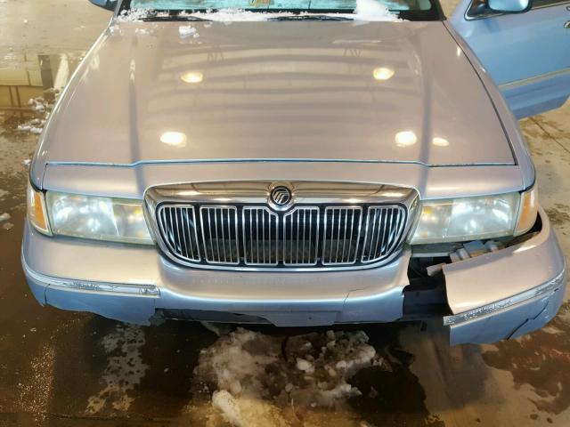 2MEFM74W0YX691936 - 2000 MERCURY GRAND MARQ BLUE photo 7