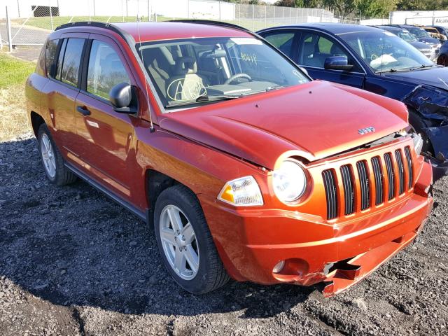 1J8FF47W48D516854 - 2008 JEEP COMPASS SP 橙色 照片 1