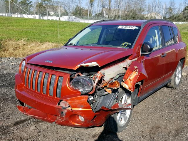 1J8FF47W48D516854 - 2008 JEEP COMPASS SP 橙色 照片 2