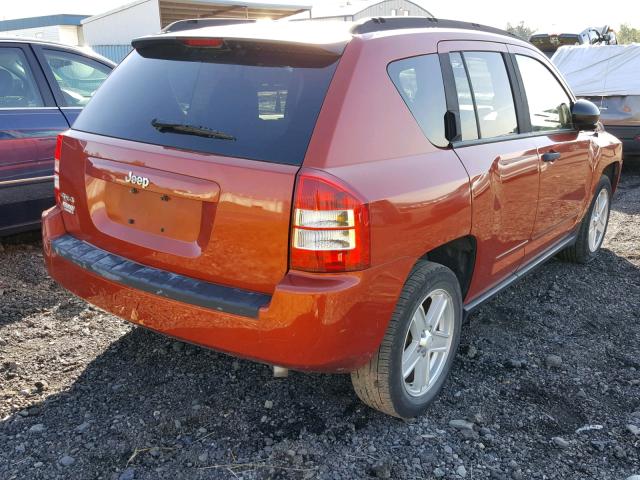 1J8FF47W48D516854 - 2008 JEEP COMPASS SP 橙色 照片 4