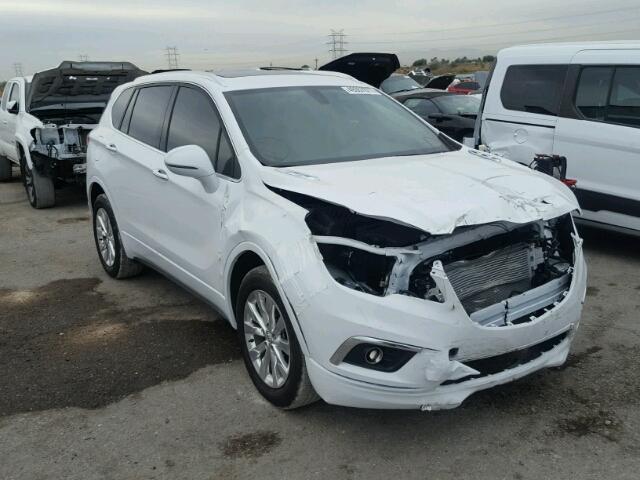 LRBFXBSA9HD024856 - 2017 BUICK ENVISION E WHITE photo 1