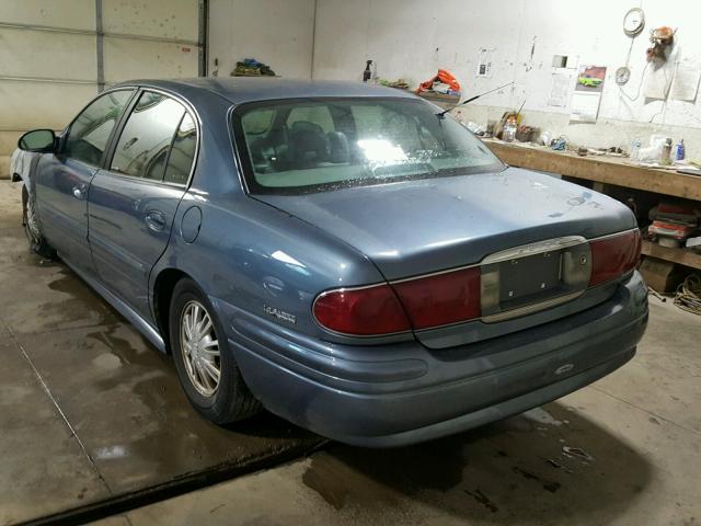 1G4HP54K72U184299 - 2002 BUICK LESABRE CU BLUE photo 3