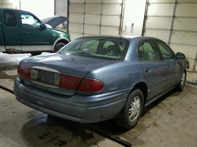 1G4HP54K72U184299 - 2002 BUICK LESABRE CU BLUE photo 4