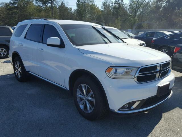 1C4RDHAG7EC975140 - 2014 DODGE DURANGO SX WHITE photo 1