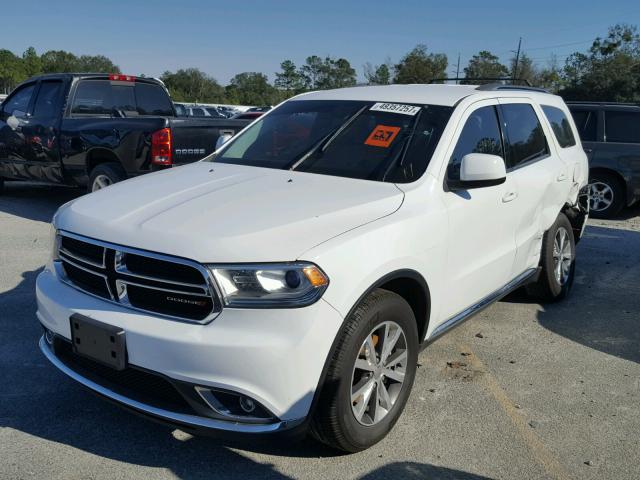 1C4RDHAG7EC975140 - 2014 DODGE DURANGO SX WHITE photo 2