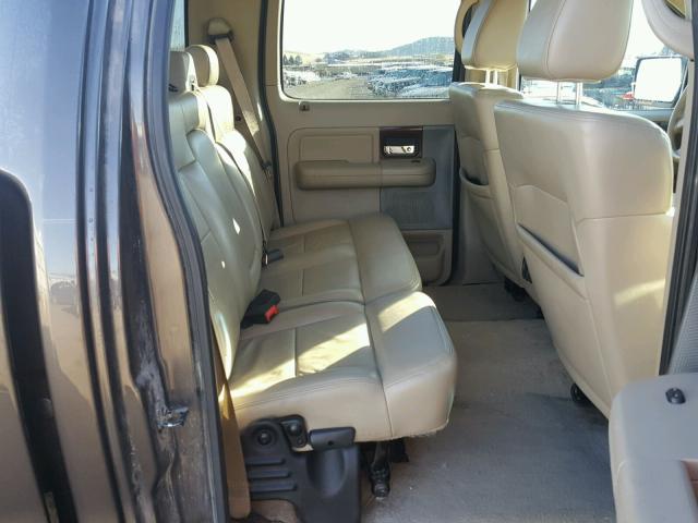 1FTPW14V76FB72850 - 2006 FORD F-150 TWO TONE photo 6