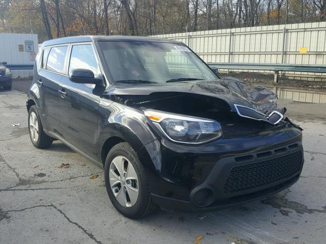 KNDJN2A20G7251345 - 2016 KIA SOUL BLACK photo 1