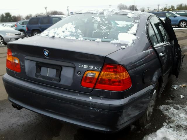 WBAEU33482PF71336 - 2002 BMW 325 XI GRAY photo 4