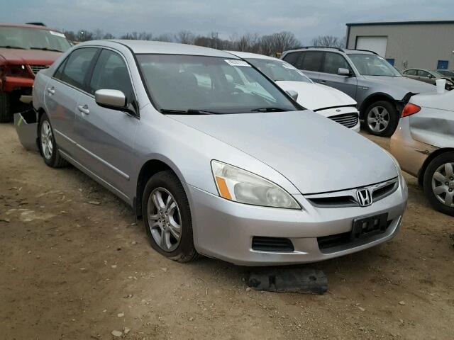 1HGCM56366A128912 - 2006 HONDA ACCORD SE SILVER photo 1