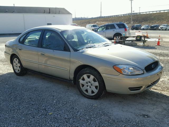 1FAFP52U94G134799 - 2004 FORD TAURUS LX BEIGE photo 1