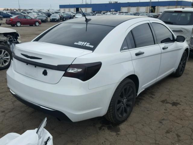 1C3CCBBG2DN678210 - 2013 CHRYSLER 200 TOURIN TWO TONE photo 4