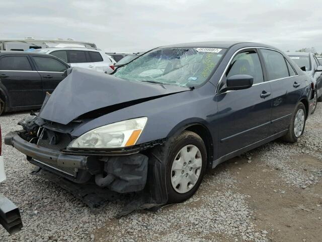 3HGCM56393G705252 - 2003 HONDA ACCORD LX GRAY photo 2