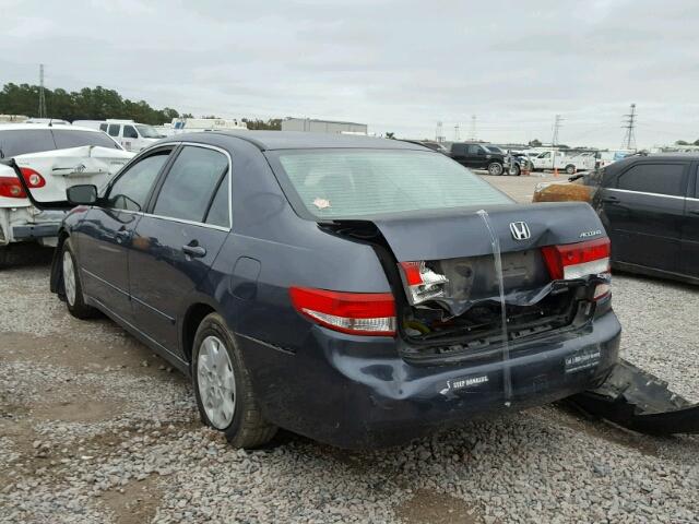 3HGCM56393G705252 - 2003 HONDA ACCORD LX GRAY photo 3