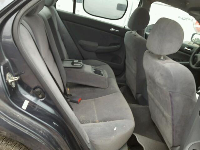 3HGCM56393G705252 - 2003 HONDA ACCORD LX GRAY photo 6