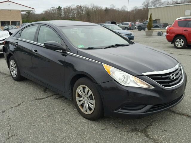 5NPEB4AC5CH340865 - 2012 HYUNDAI SONATA GLS BLACK photo 1