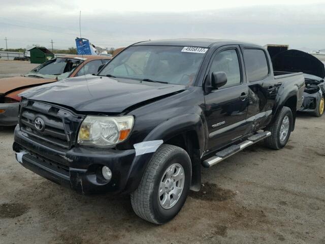 3TMJU62NX9M081409 - 2009 TOYOTA TACOMA DOU BLACK photo 2