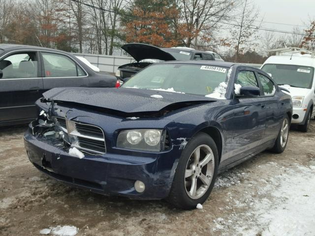 2B3KA53H16H353843 - 2006 DODGE CHARGER R/ BLUE photo 2