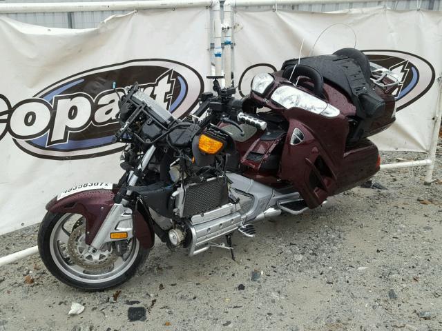 1HFSC47F58A704336 - 2008 HONDA GL1800 BURGUNDY photo 2