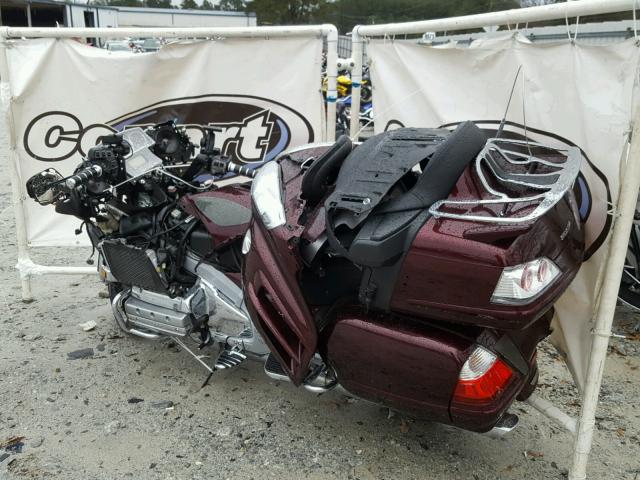 1HFSC47F58A704336 - 2008 HONDA GL1800 BURGUNDY photo 3