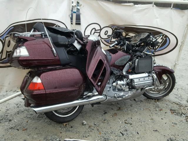 1HFSC47F58A704336 - 2008 HONDA GL1800 BURGUNDY photo 4