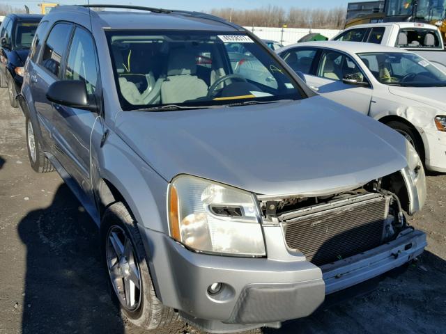 2CNDL63F256133753 - 2005 CHEVROLET EQUINOX LT SILVER photo 1