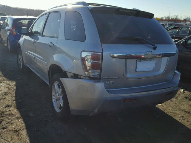 2CNDL63F256133753 - 2005 CHEVROLET EQUINOX LT SILVER photo 3