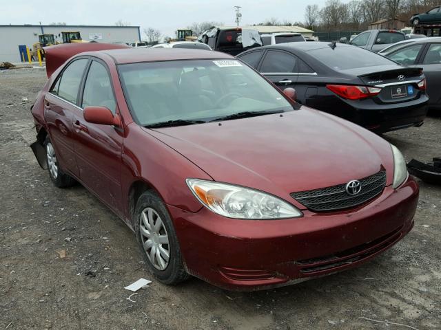 4T1BE32K93U229344 - 2003 TOYOTA CAMRY LE MAROON photo 1