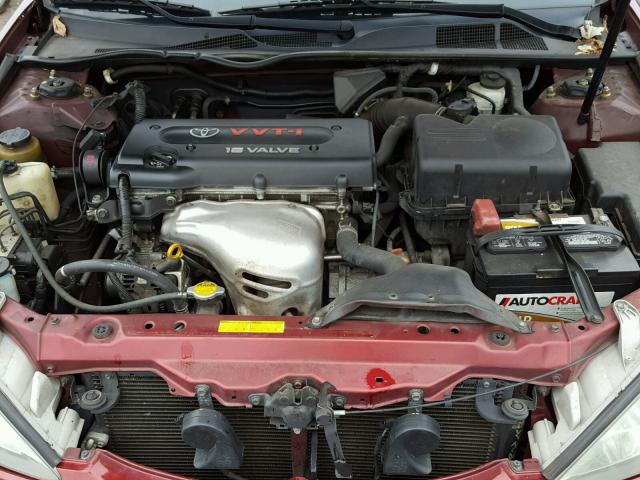 4T1BE32K93U229344 - 2003 TOYOTA CAMRY LE 栗色 照片 7
