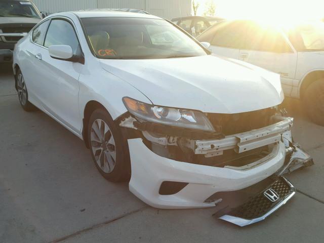 1HGCT1B39DA018192 - 2013 HONDA ACCORD LX- WHITE photo 1