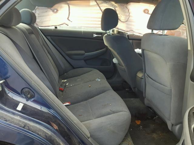 1HGCM56357A205609 - 2007 HONDA ACCORD SE BLUE photo 6