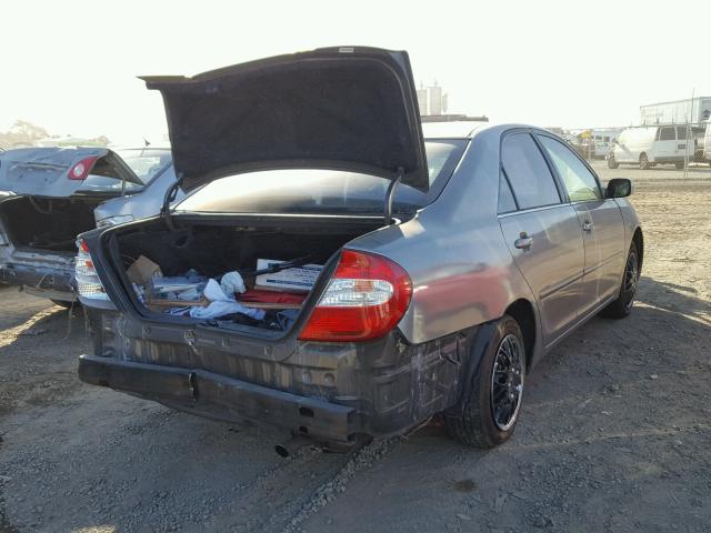 4T1BE32K03U697429 - 2003 TOYOTA CAMRY LE GRAY photo 4