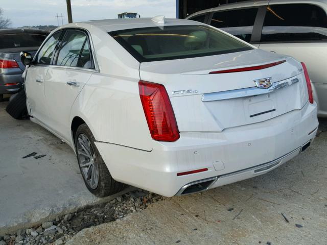 1G6AX5SX2G0103537 - 2016 CADILLAC CTS LUXURY WHITE photo 3