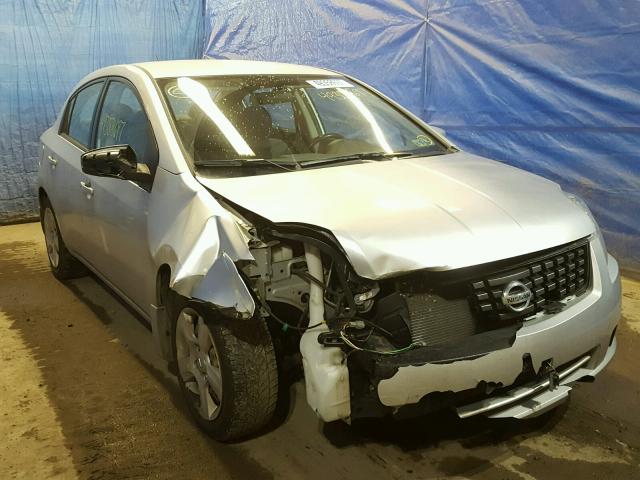 3N1AB61E08L743349 - 2008 NISSAN SENTRA 2.0 SILVER photo 1