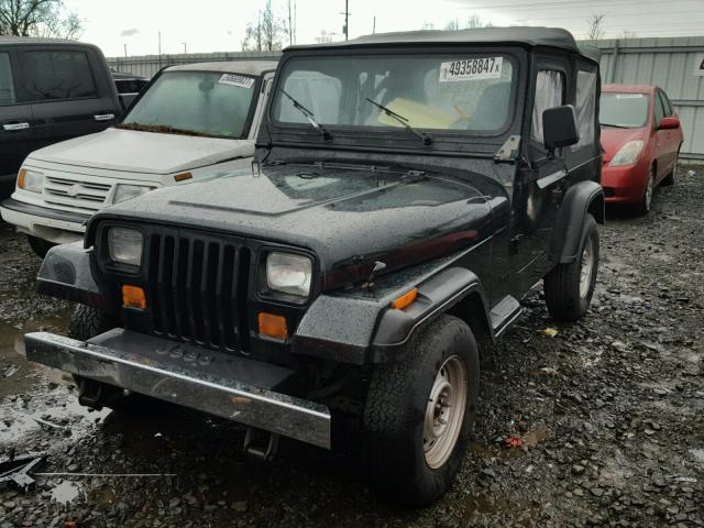 1J4FY19P1SP224875 - 1995 JEEP WRANGLER / BLACK photo 2