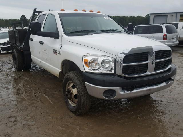 3D6WG48A58G193046 - 2008 DODGE RAM 3500 S WHITE photo 1