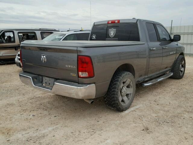 1D7RB1GP5BS519892 - 2011 DODGE RAM 1500 GRAY photo 4