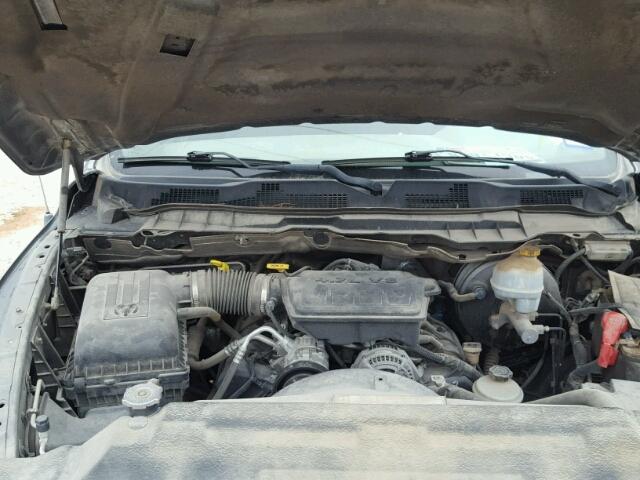 1D7RB1GP5BS519892 - 2011 DODGE RAM 1500 GRAY photo 7