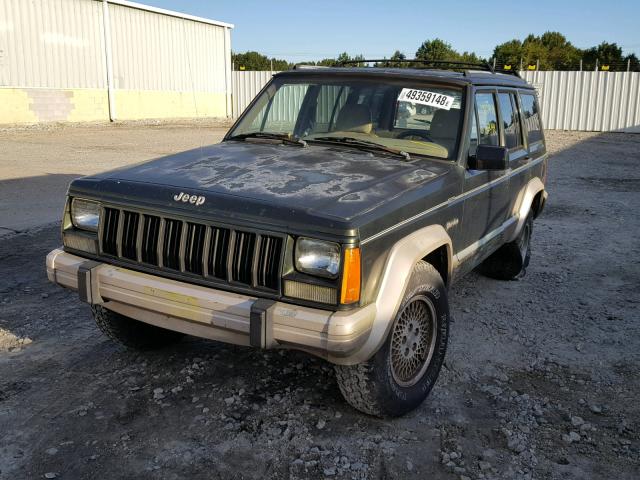 1J4FT78S7SL589530 - 1995 JEEP CHEROKEE C GREEN photo 2