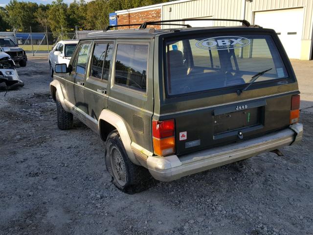 1J4FT78S7SL589530 - 1995 JEEP CHEROKEE C GREEN photo 3