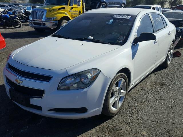 1G1ZA5EB7AF106495 - 2010 CHEVROLET MALIBU LS 白色 照片 2
