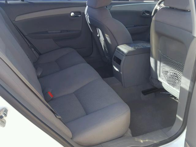 1G1ZA5EB7AF106495 - 2010 CHEVROLET MALIBU LS 白色 照片 6