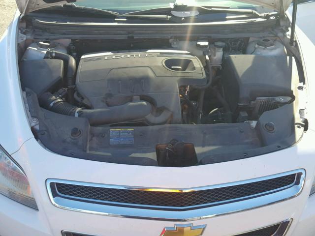 1G1ZA5EB7AF106495 - 2010 CHEVROLET MALIBU LS 白色 照片 7