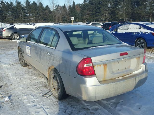 1G1ZS58N07F140161 - 2007 CHEVROLET MALIBU LS 银色 照片 3