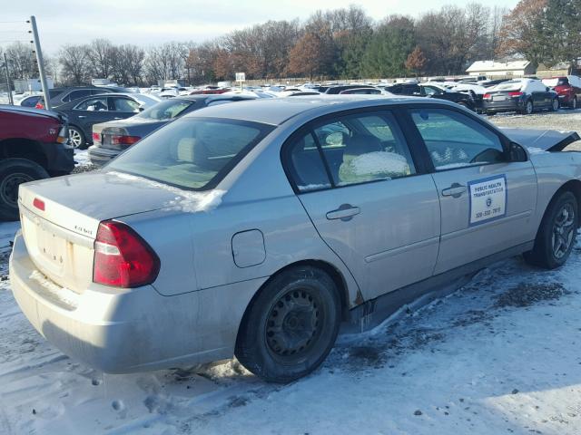 1G1ZS58N07F140161 - 2007 CHEVROLET MALIBU LS 银色 照片 4