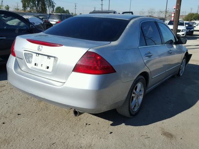 1HGCM56726A169993 - 2006 HONDA ACCORD EX SILVER photo 4