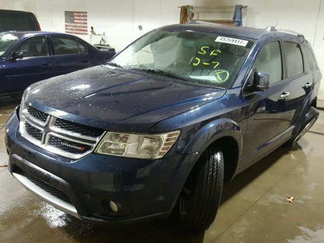 3C4PDDDG5DT505896 - 2013 DODGE JOURNEY CR BLUE photo 2