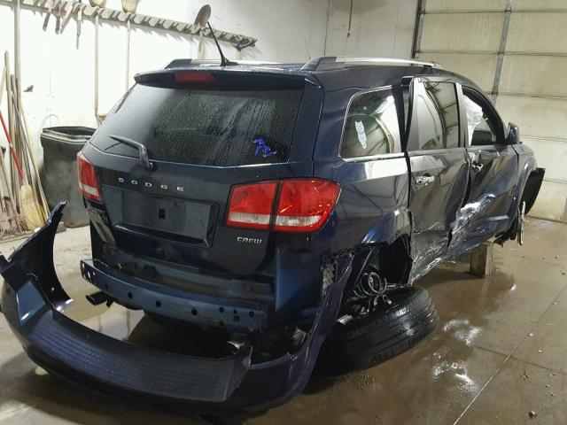 3C4PDDDG5DT505896 - 2013 DODGE JOURNEY CR BLUE photo 4