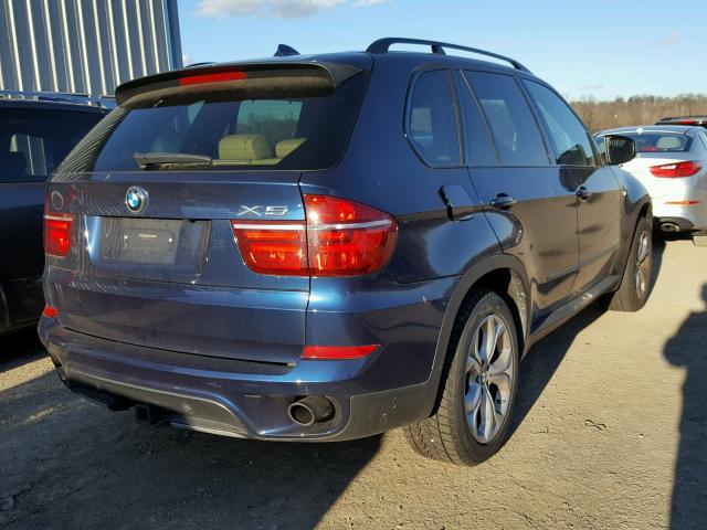 5UXZV4C50BLL58299 - 2011 BMW X5 XDRIVE3 BLACK photo 4