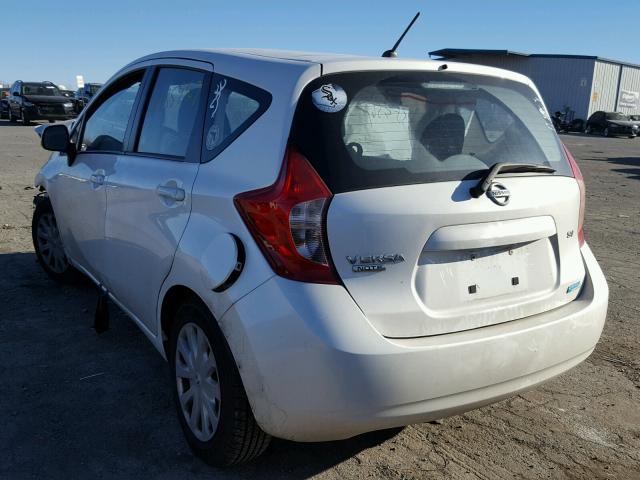 3N1CE2CP2EL424442 - 2014 NISSAN VERSA NOTE WHITE photo 3