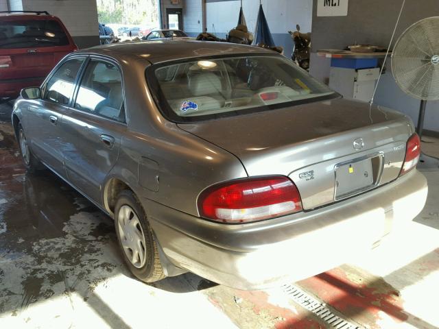 1YVGF22C9W5775208 - 1998 MAZDA 626 DX TAN photo 3